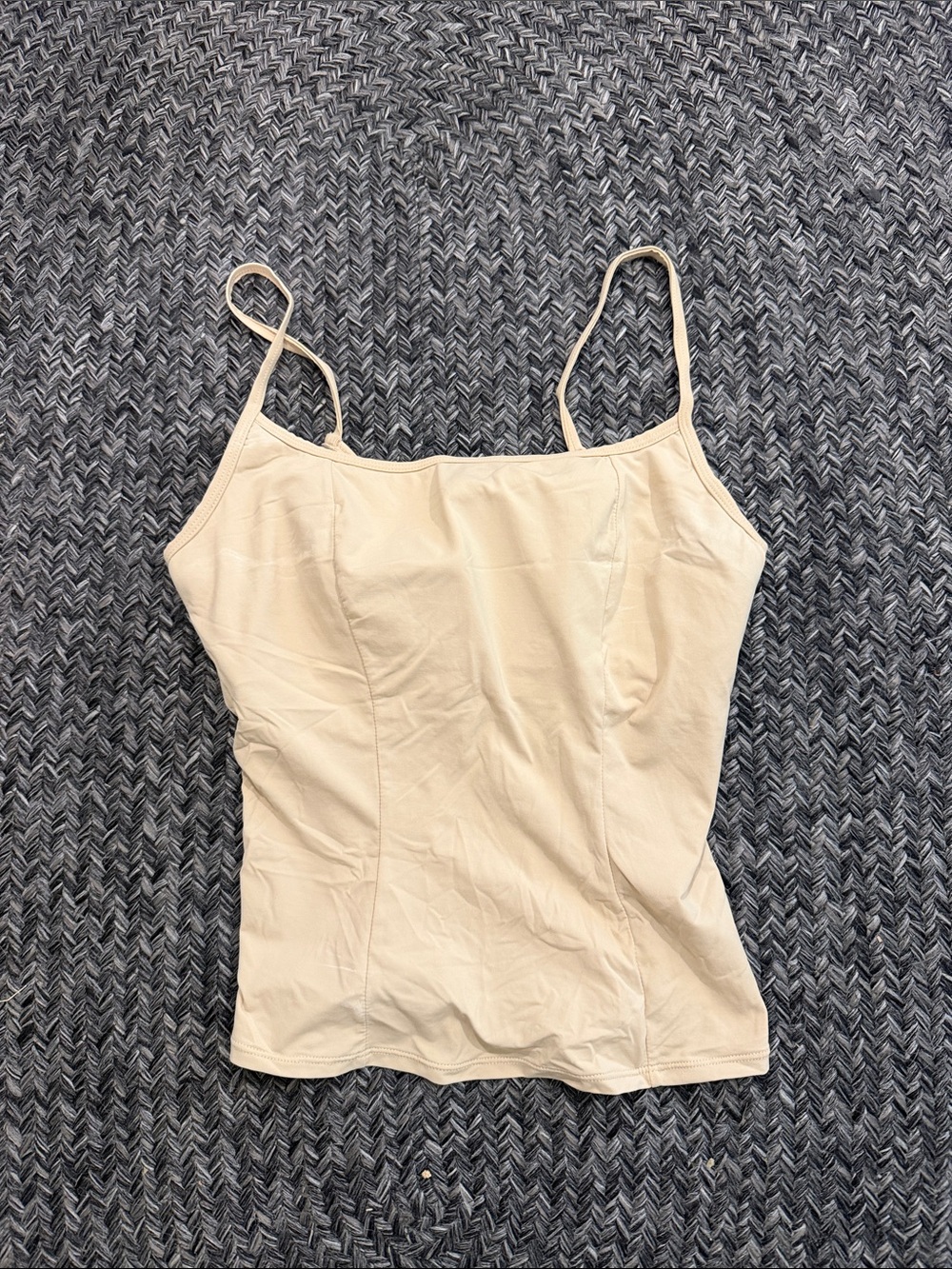Cream Shaping Cami with Slim Straps - Women
